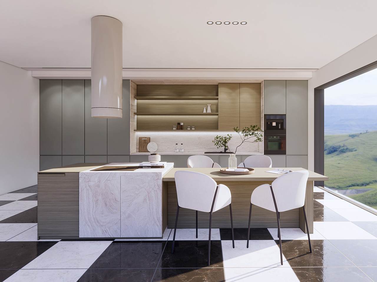 現(xiàn)代簡約風(fēng)格-餐廳