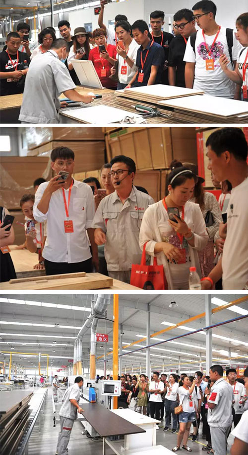 鵬鴻銷售訓(xùn)練營(yíng)參觀工廠