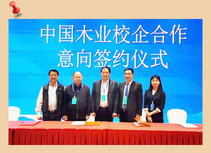 鵬鴻與中國木業(yè)合作